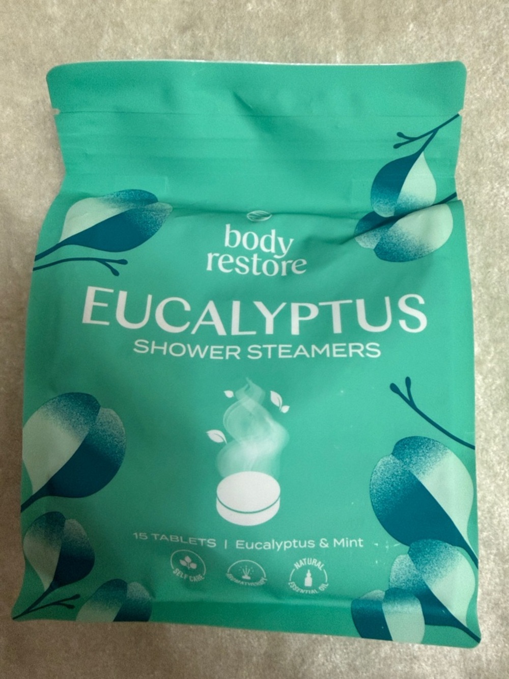 Eucalyptus Shower Steamers - Refreshing Mint Scent